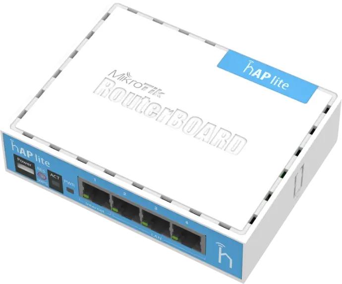 ROUTER MIKROTIK WIRELESS - hAP Lite - RB941-2nD